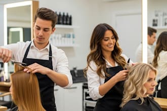 create a realistic ai fashion model for your hairstylist, personal stylist