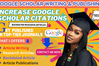 write and publish article in high index peer reviewed journal increase citation