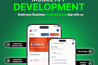 create a custom mobile app with clean code and fast delivery