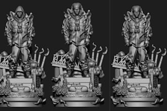 sculpt 3d game character realistic unreal engine metahuman character design ue5