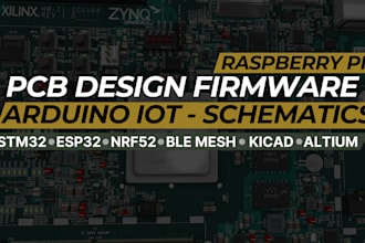 fpga raspberry pi arduino iot embedded system stm32 firmware esp32 nrf52 pcb plc