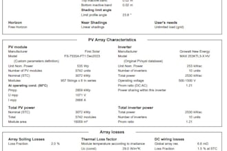 design and simulation of pvsyst report for solar power plant