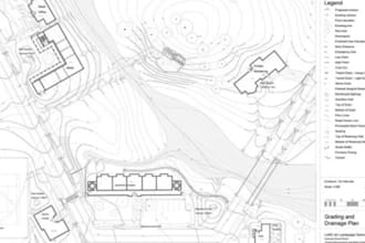 make grading, erosion control and drainage plans in autocad