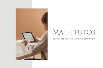 teach you any topic of math you wish to learn