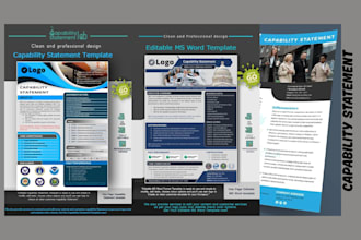 design a professional capability statement for you