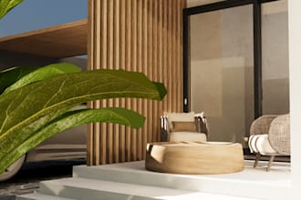 design 3d landscape design for your garden , patio , and backyard