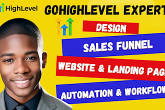 build ghl, gohighlevel landing page, gohighlevel website, ghl automation ghl crm