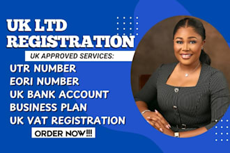 register UK ltd, do UK company regisration, vat registration, utr bank account