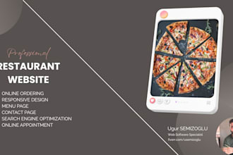 create a modern wordpress restaurant website with online reservations