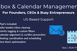 organize your inbox and calendar like a pro