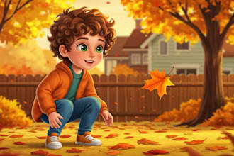create beautiful ai generated illustrations for children books