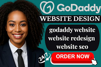 develop godaddy website design godaddy website redesign develop godaddy design