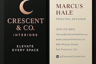 design premium business card at a budget friendly price