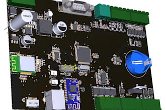 design your pcb and schematic for electronics projects