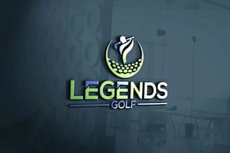 do masterful golf logo design for clubs, tournaments, products