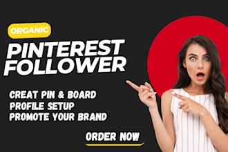 create seo optimized pins, posts, and boards as a pinterest marketing manager
