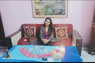 guide you with tarot card reading and heal you with reiki and spritual healing