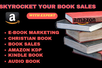 skyrocket your christian book promotion kindle book ebook marketing to get sales