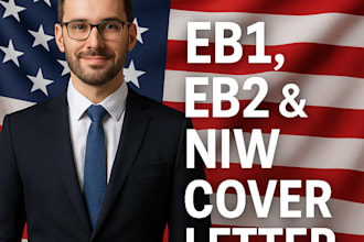 write you an eb1, eb2 and niw cover letter
