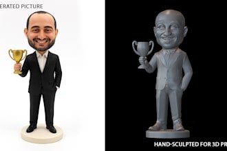 turn your ai into a 3d printable or physical figure
