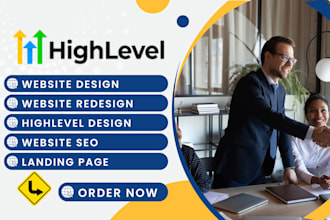 build go high level sales funnels, landing pages and website as ghl expert