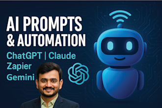 craft custom ai prompts and automate workflows using chatgpt or claude