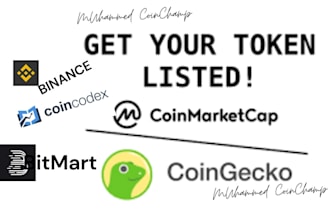list ethereum, binance, smart chain, polygon coin, token on exchange platform