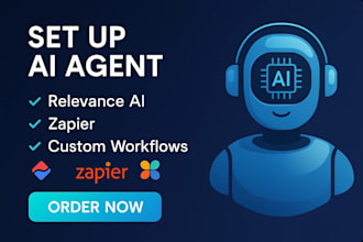 set up smart ai agent with relevance ai, zapier, and custom workflows