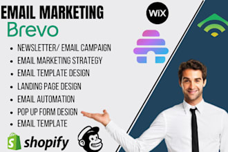 design beehiiv landing page, mailchimp newsletter brevo email marketing campaign