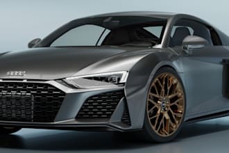 model audi r8 v10 sport car, iracing car, electric vehicle,game asset,fivem car