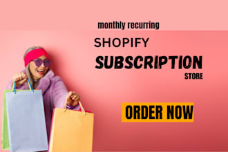 create your shopify subscription box store
