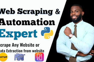 do python web scraping data mining and data extraction from any website