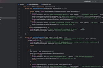 custom minecraft plugin development for your server