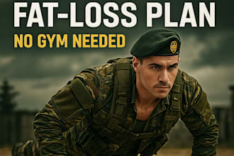 create a custom bodyweight workout and fast loss meal plan