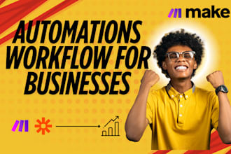 automate your business with make and zapier, API  integration