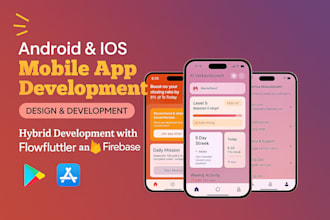 do flutterflow app development for ios and android