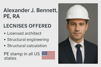 licensed architect, structural engineering pe stamp in connecticut delaware ohio