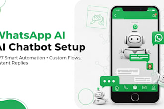do whatsapp business API setup and build whatsapp chatbots