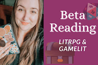 beta read your litrpg novel