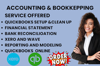 setup quickbooks online bookkeeping financial reporting and modeling xero wave
