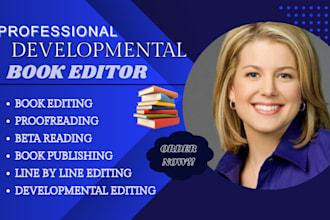 proofread and provide developmental editing for your novel, memoir, or nonfic