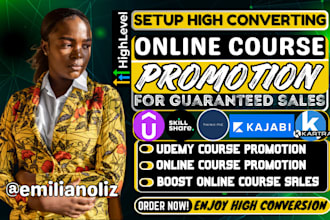 promote udemy online course, udemy course promotion, udemy course marketing