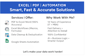 automate excel tasks and streamline your data with accuracy
