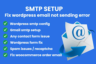 fix wordpress SMTP setup mail, fix your wp mail not receive