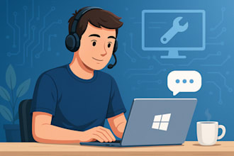 fix windows issues and errors or settings via remote support