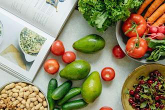 write design edit format recipe cookbook, recipe meal plan vegan recipe cookbook