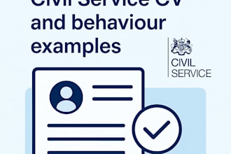 review your CV, including civil service behaviour examples