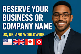 reserve your business or company name globally US , UK and worldwide