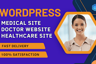 wordpress medical site appointment booking doctor healthcare clinic