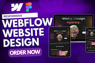 design responsive webfow website webflow expert convert figma to webflow